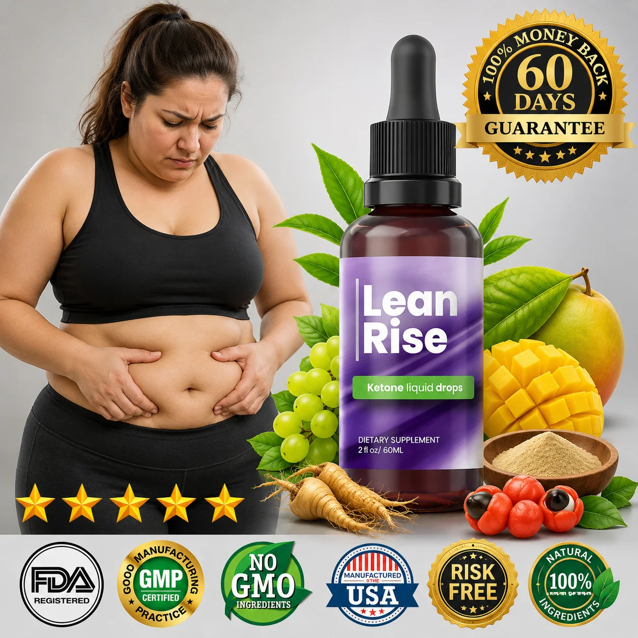 Leanrise Natural Weight Management Supplement
